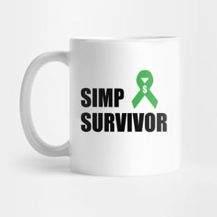 SIMP SURVIVOR - STOP SIMPING - ANTI SIMP series 9 black Mug